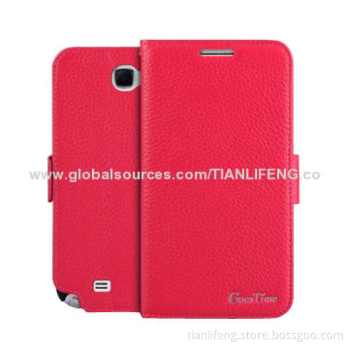 PU mobile phone case for Samsung N7100, Note 2, N7108